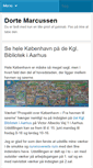 Mobile Screenshot of dortemarcussen.dk